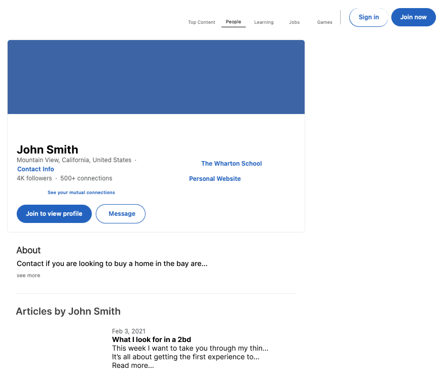 What AI sees on LinkedIn